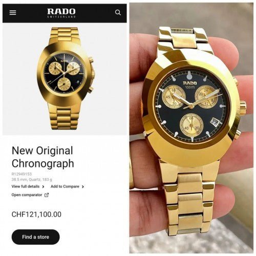 RADO 100M AUTOMATIC PRIMIUM QUILTY WATCH