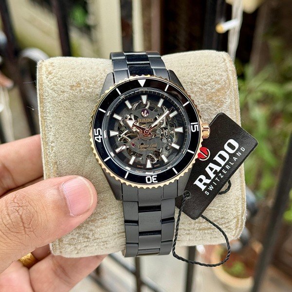 Rado Captain Cook HighTech Automatic Black