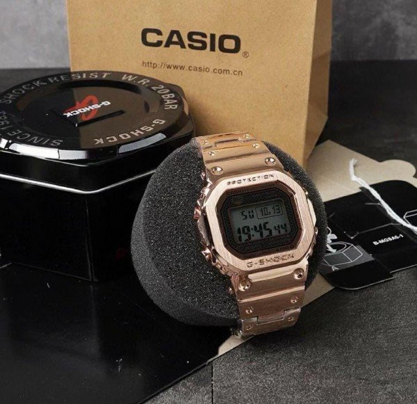GShock GMW Rose Gold